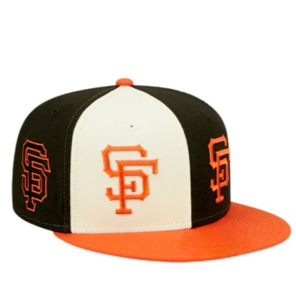 New Era San Francisco Giants Pinwheel Logo 59FIFTY Fitted Hat Size 7 1/4